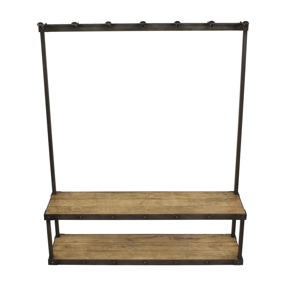 Restoration Hardware Coat Rack Bench | 34% Off | Kaiyo