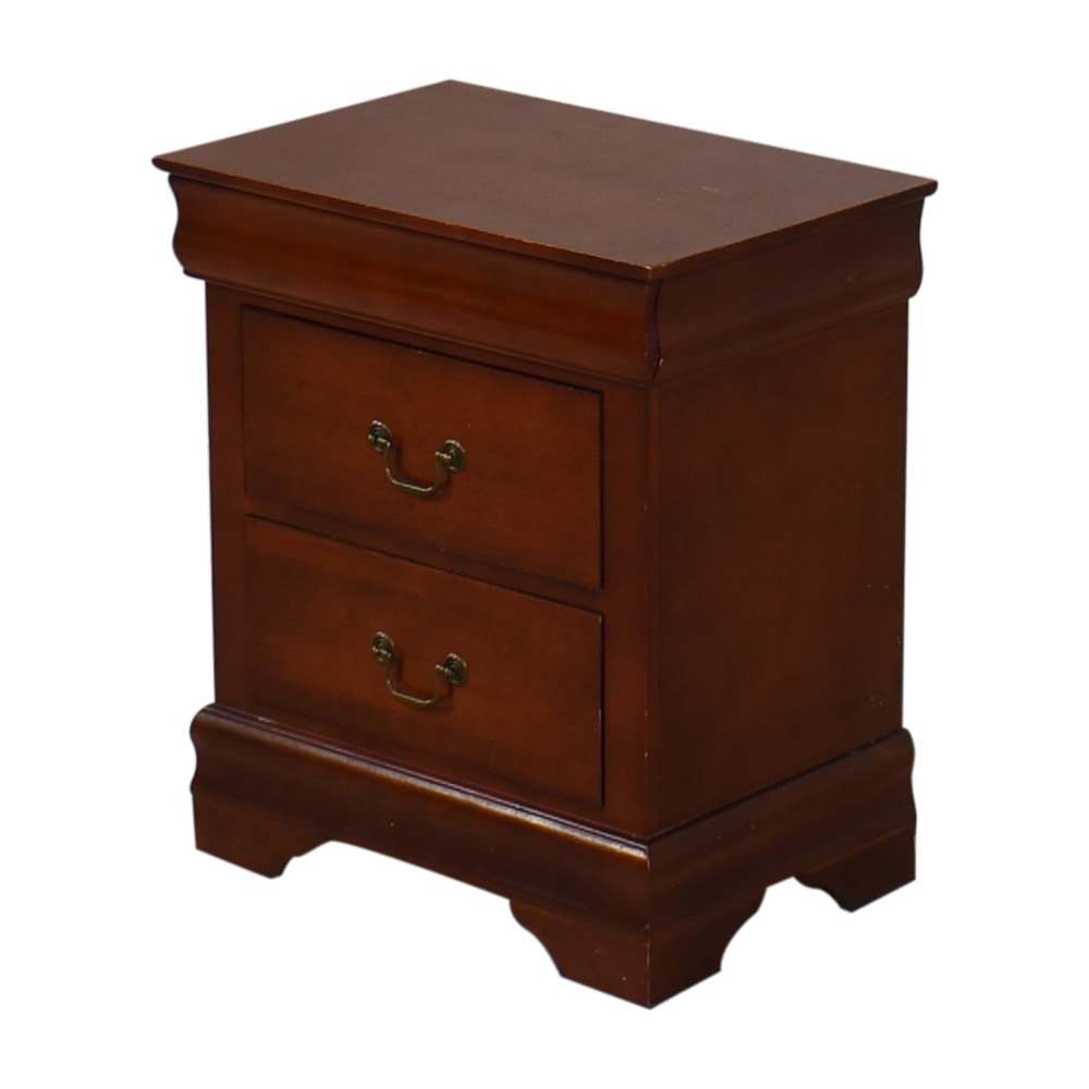 Louis Philippe 24 Night Stand with 2 Drawers by Furniture of America - 