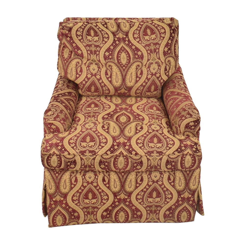Traditional Custom Swivel Arm Chair  / Chairs