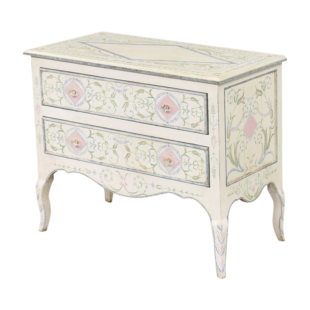  Floral Two Drawer Dresser nyc
