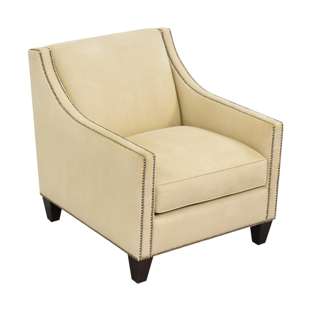 Used Nailhead Accent Chair 