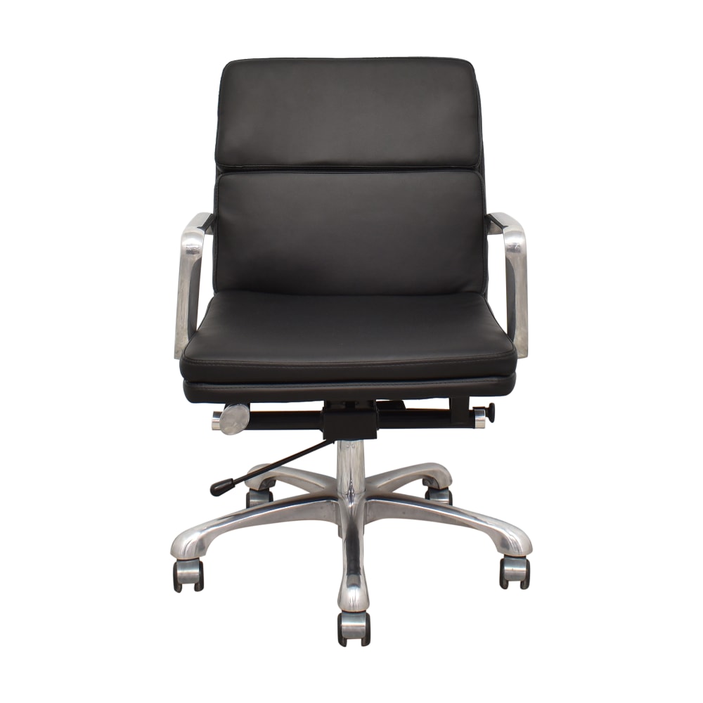 Nash Leather Swivel Desk Chair