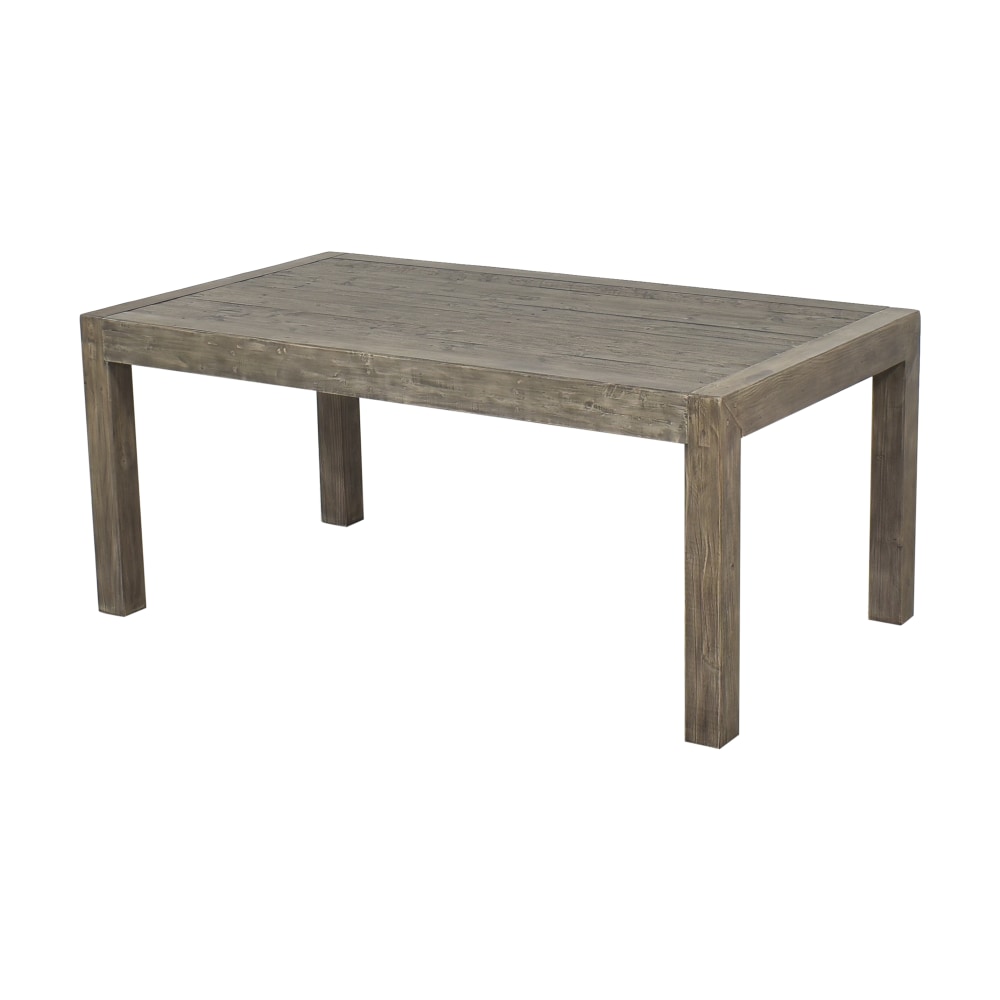 Used West Elm Modern Mixed Reclaimed Dining Table 