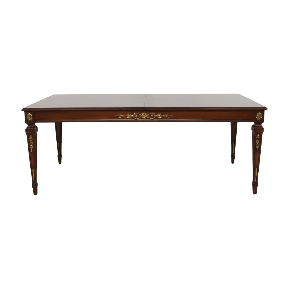 Kravet Traditional Extendable Dining Table 84 Off Kaiyo