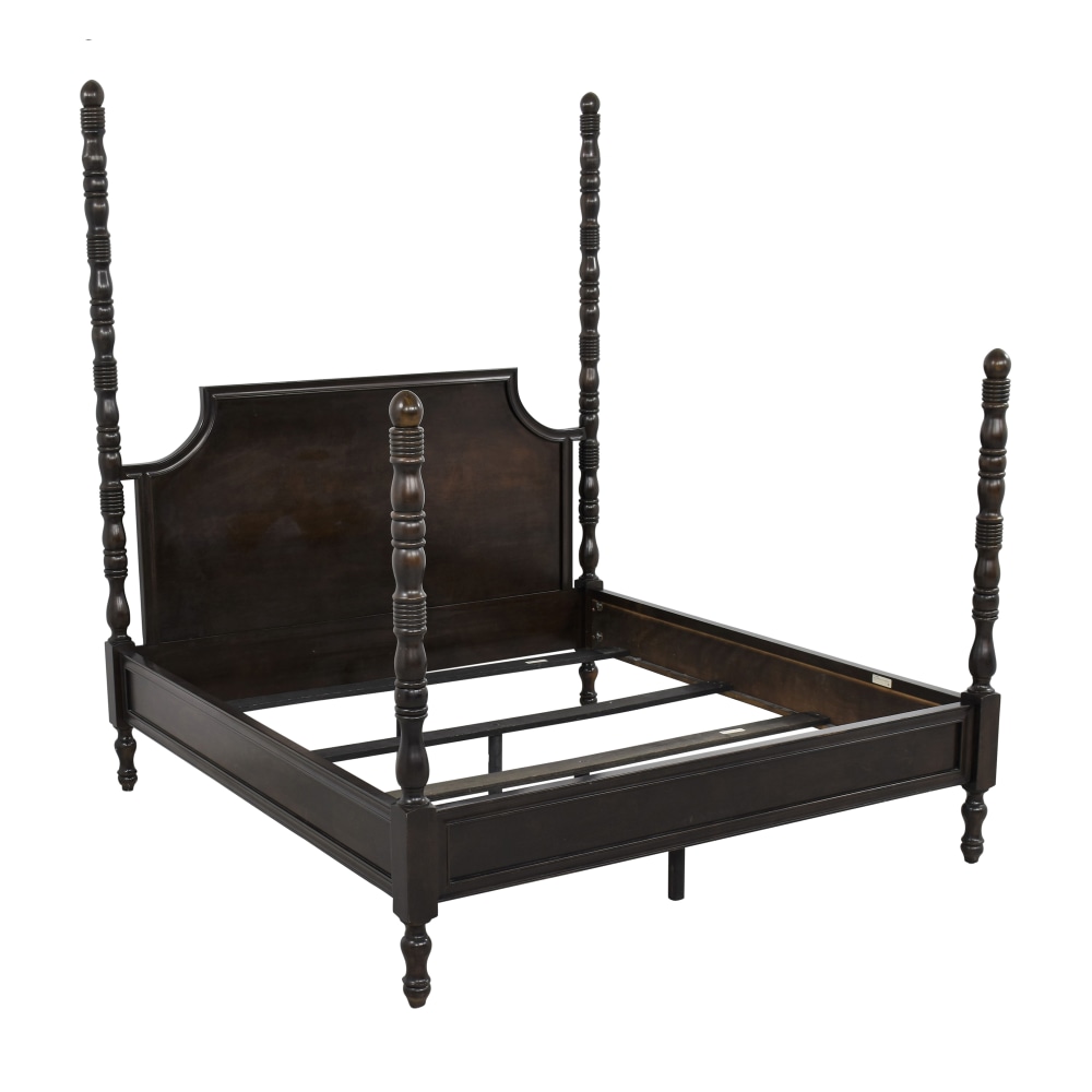 Drexel Heritage Byron Four Poster King Bed | 50% Off | Kaiyo