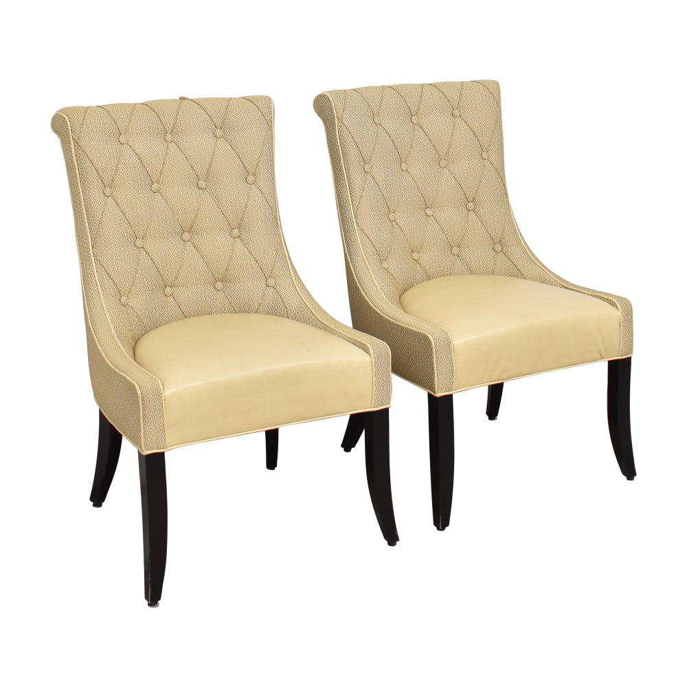 Designmaster Furniture Designmaster Furniture Modern Tufted Dining Chairs  for sale