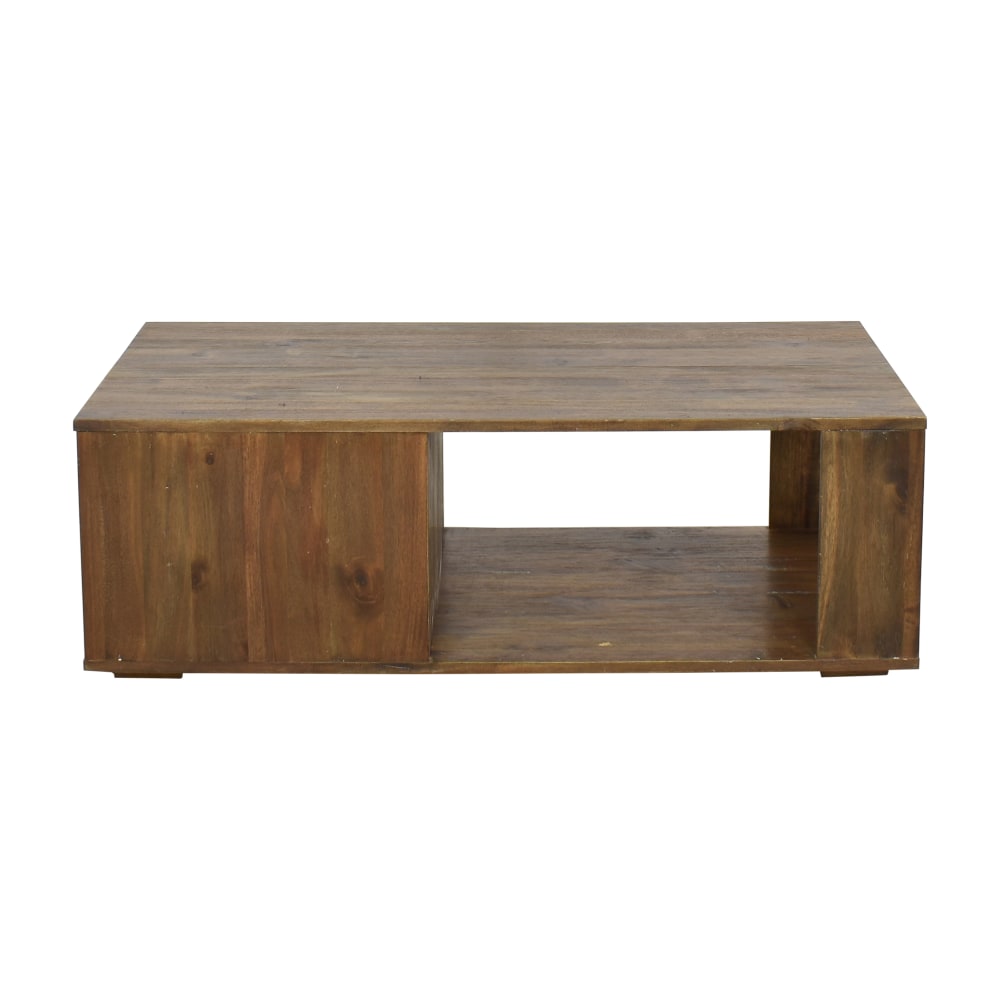 West Elm Modern Storage Coffee Table 