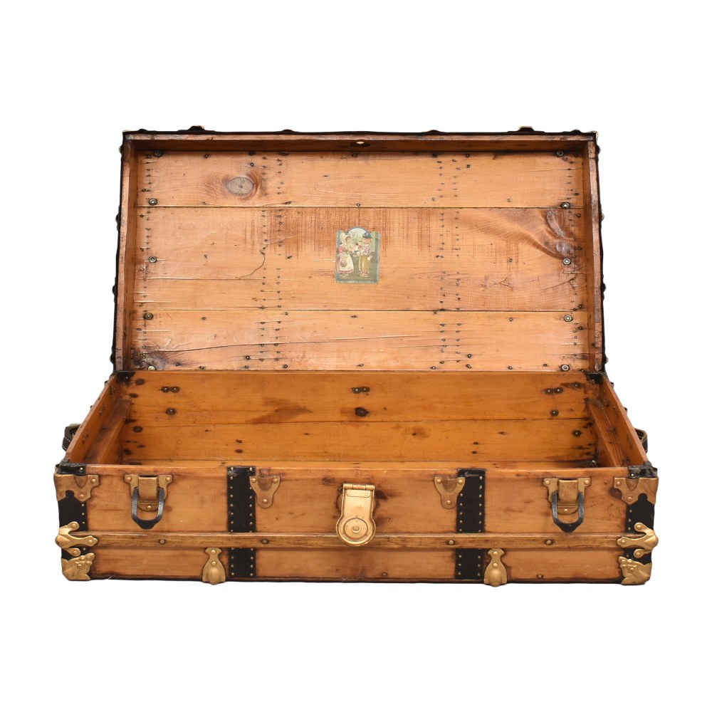 Vintage Boho Louis Vuitton Steamer Trunk