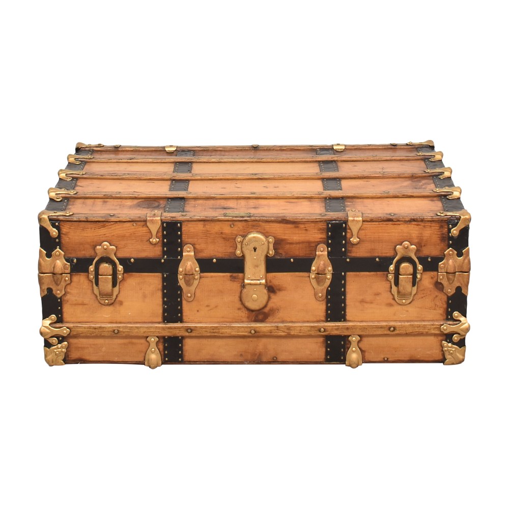 Antique Trunk - Eagle Lock Co. hardware