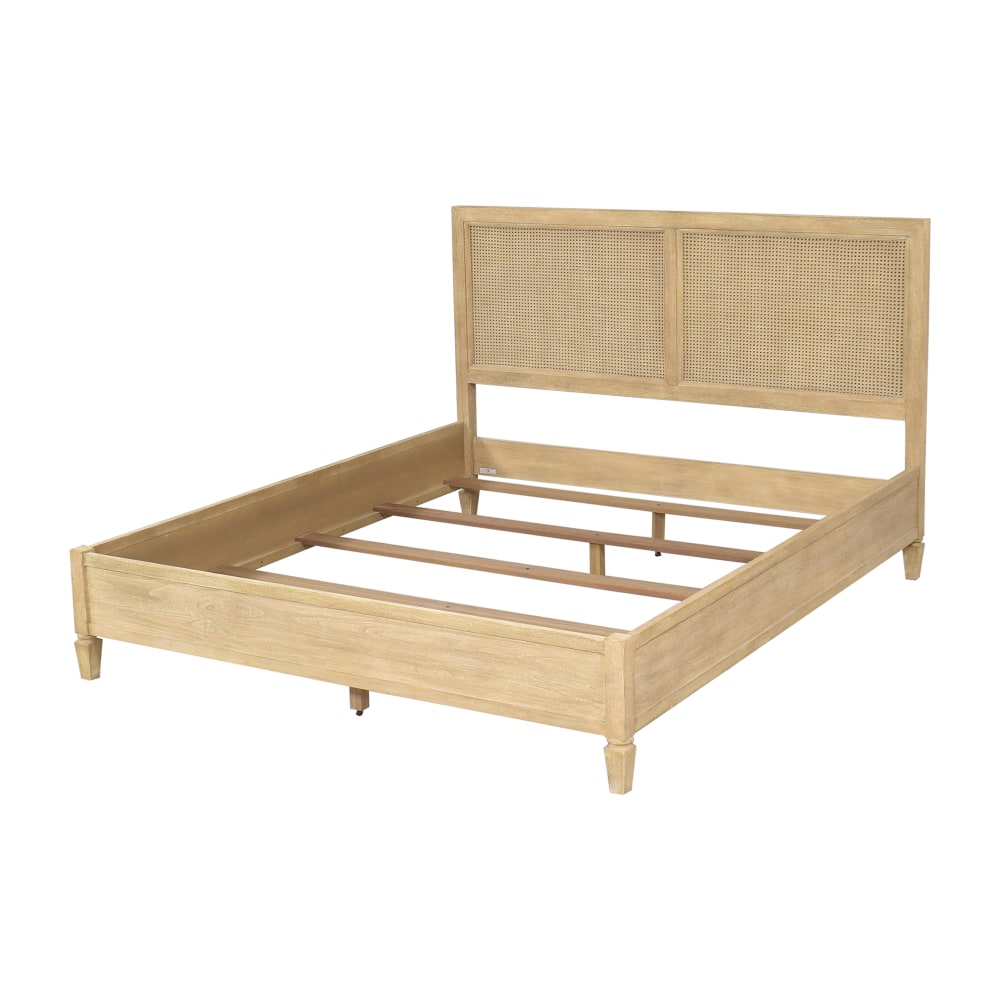 Pottery Barn Sausalito Cane Bed