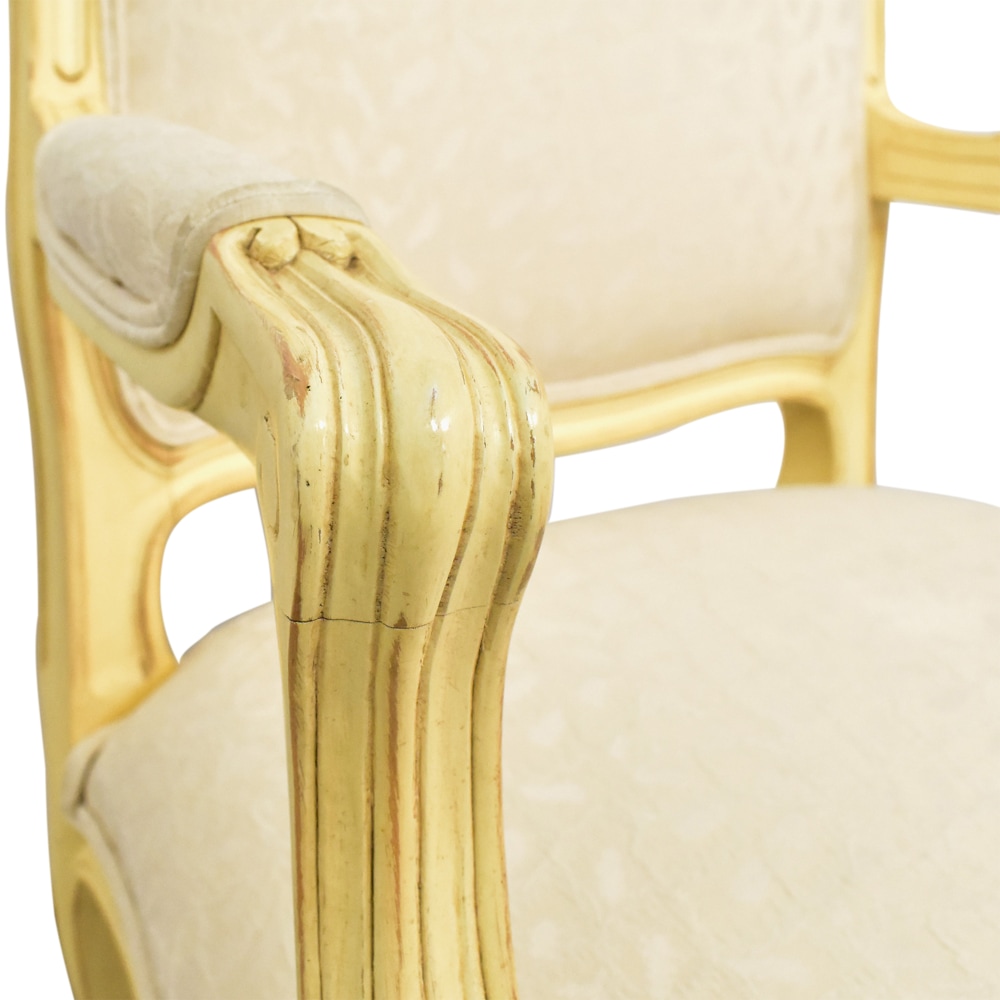 French Louis XV Style Arm Chair, 88% Off