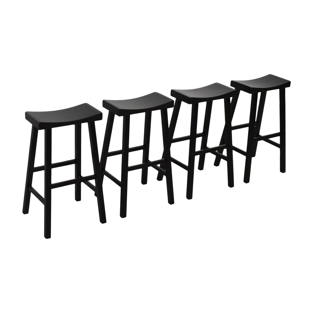 Pottery Barn Pottery Barn Tibetan Bar Stools  for sale