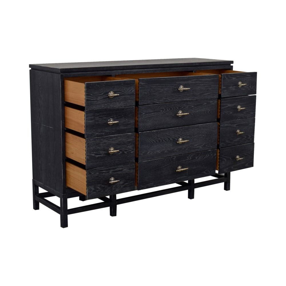 Stanley Grey 12 Drawer Sideboard