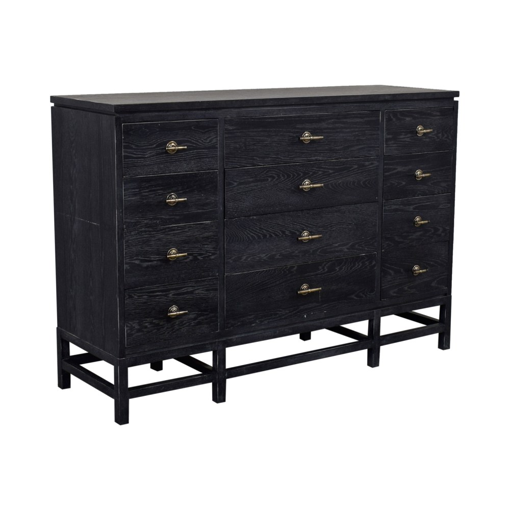 Stanley Grey 12 Drawer Sideboard