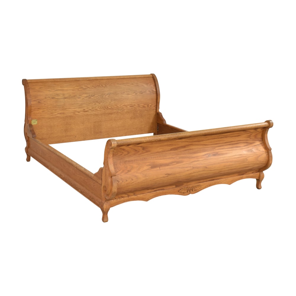 Oakwood Interiors Versailles Collection King Sleigh Bed | 74% Off | Kaiyo