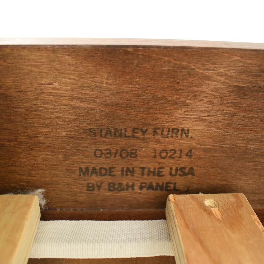 Stanley Furniture Vintage Carved Twin Bed  / Bed Frames