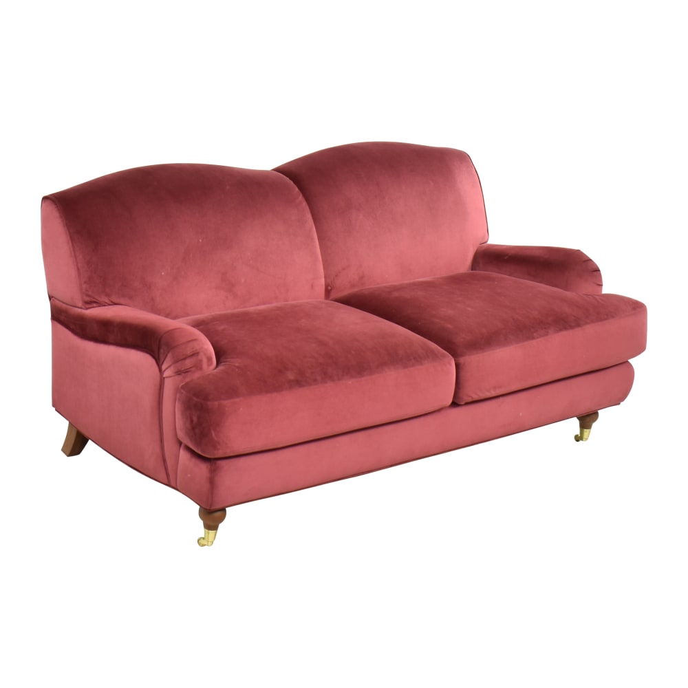 Interior Define x The Everygirl Rose Loveseat 77 Off Kaiyo