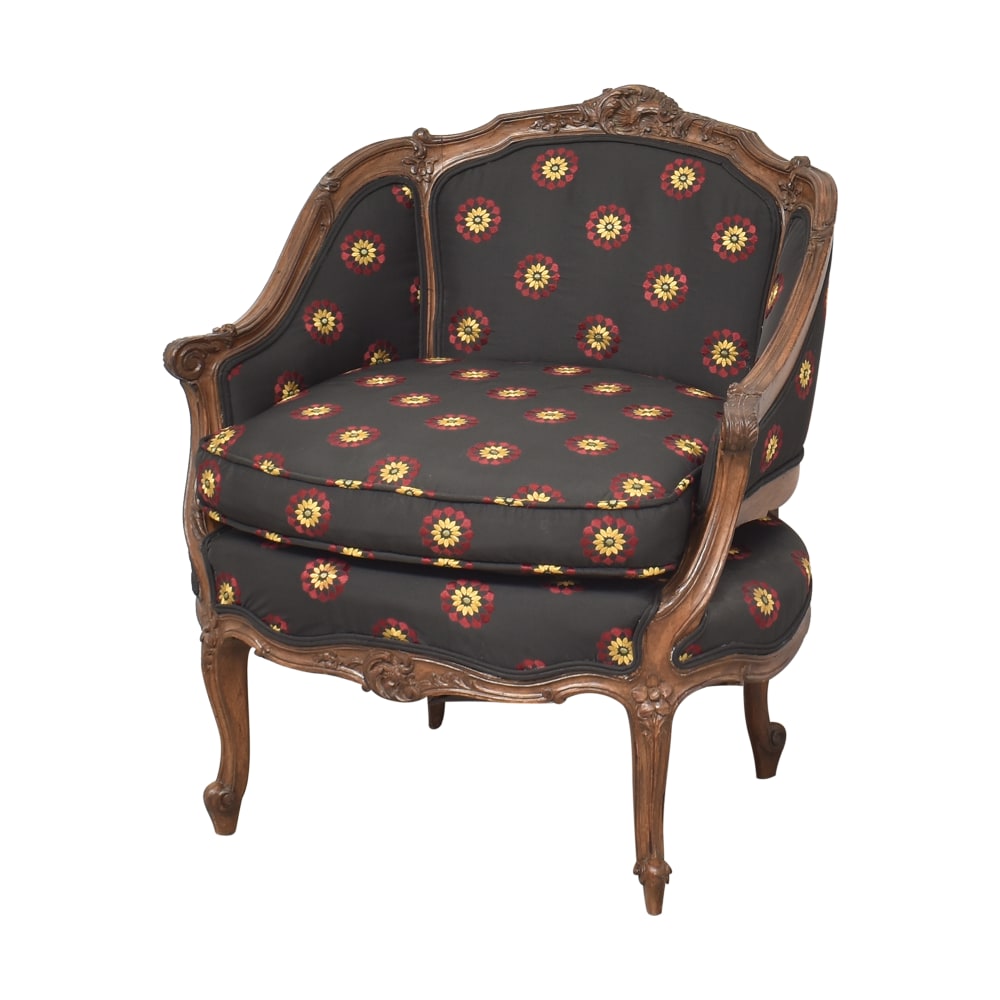 Louis XV Style Bergere Chair, 57% Off