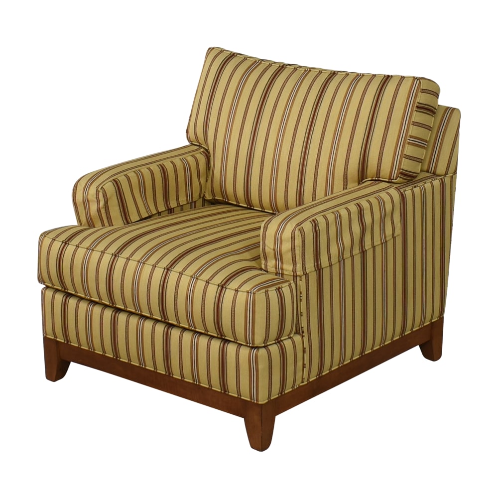 Ethan Allen Brant Chair and Ottoman, 81% Off