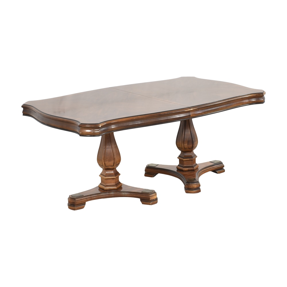 Bernhardt Bernhardt Double Pedestal Dining Table used