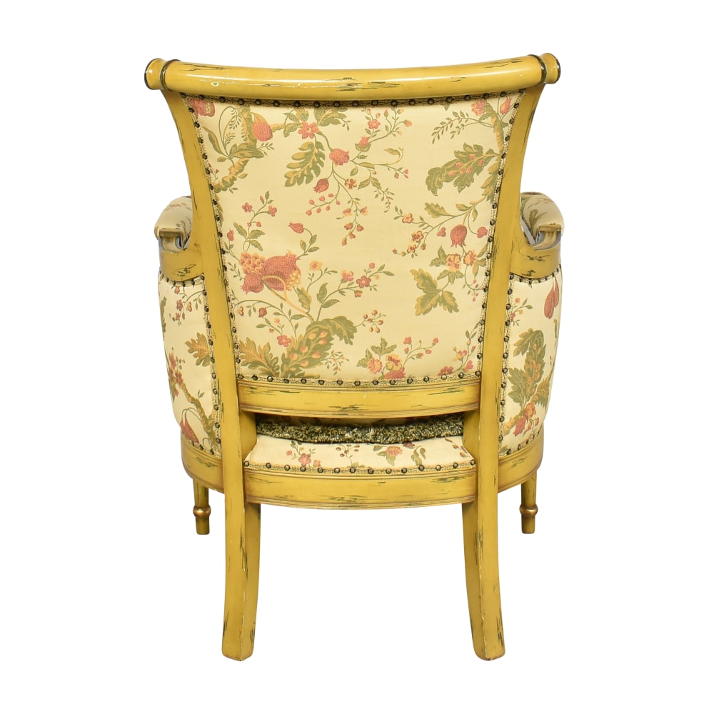 French louis xvi style bergere chair 1