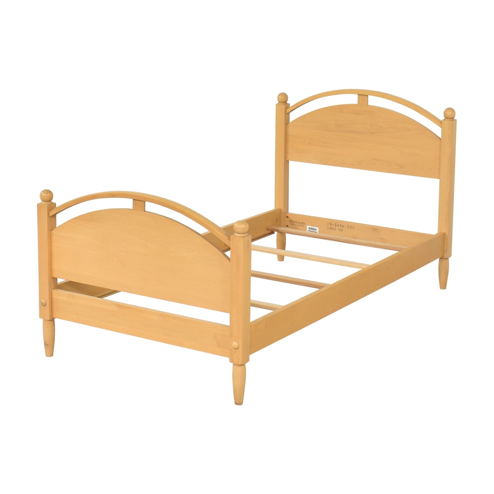 Ethan Allen American Dimensions Twin Bed 54 Off Kaiyo   Used Ethan Allen American Dimensions Twin Bed 