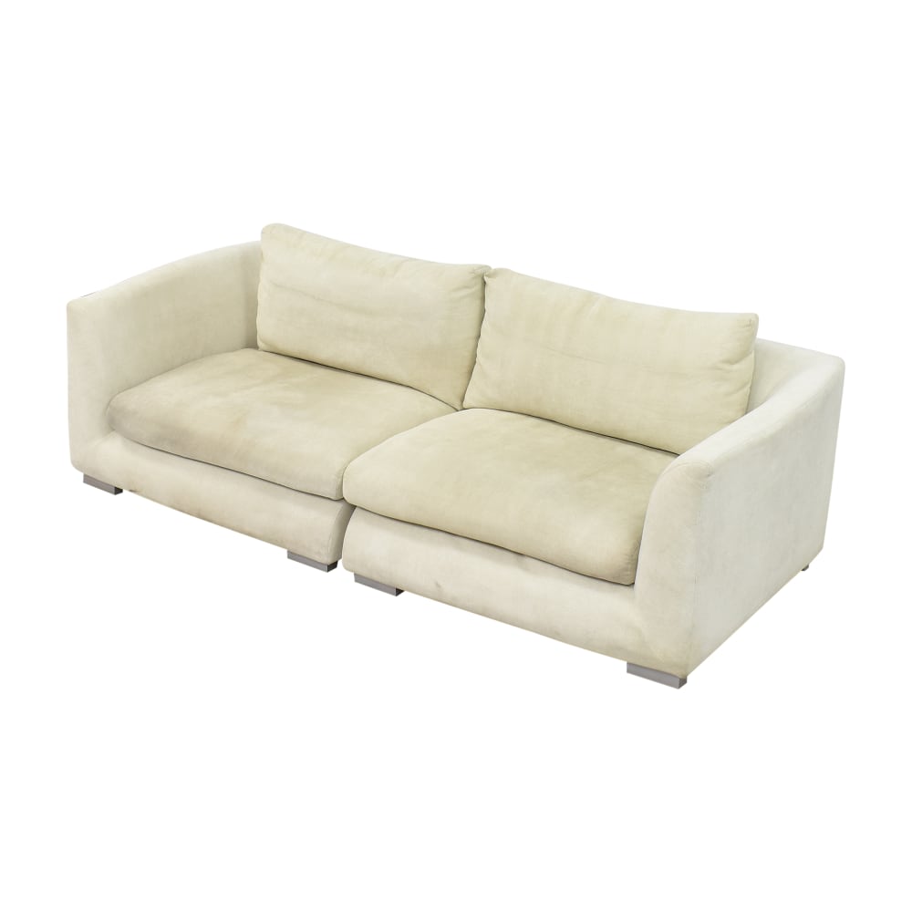 Feathers Sofa 3 Seater / Beige