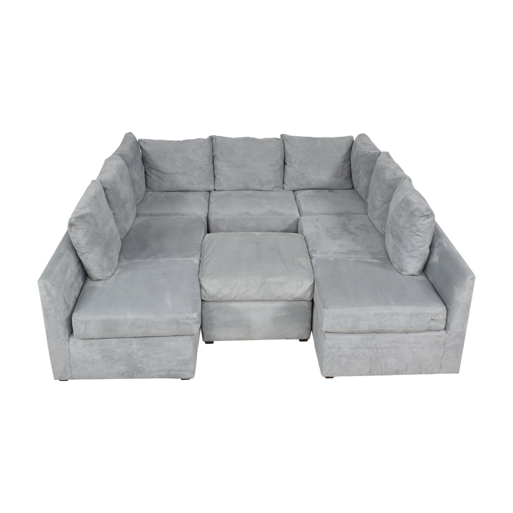 Mitchell Gold + Bob Williams Dr. Pitt Sectional Sofa | 78% Off | Kaiyo