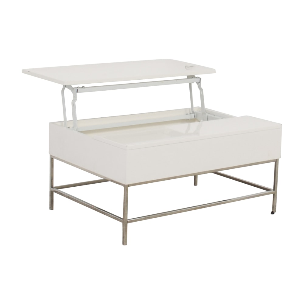 Sell West Elm Lacquer Storage Coffee Table 