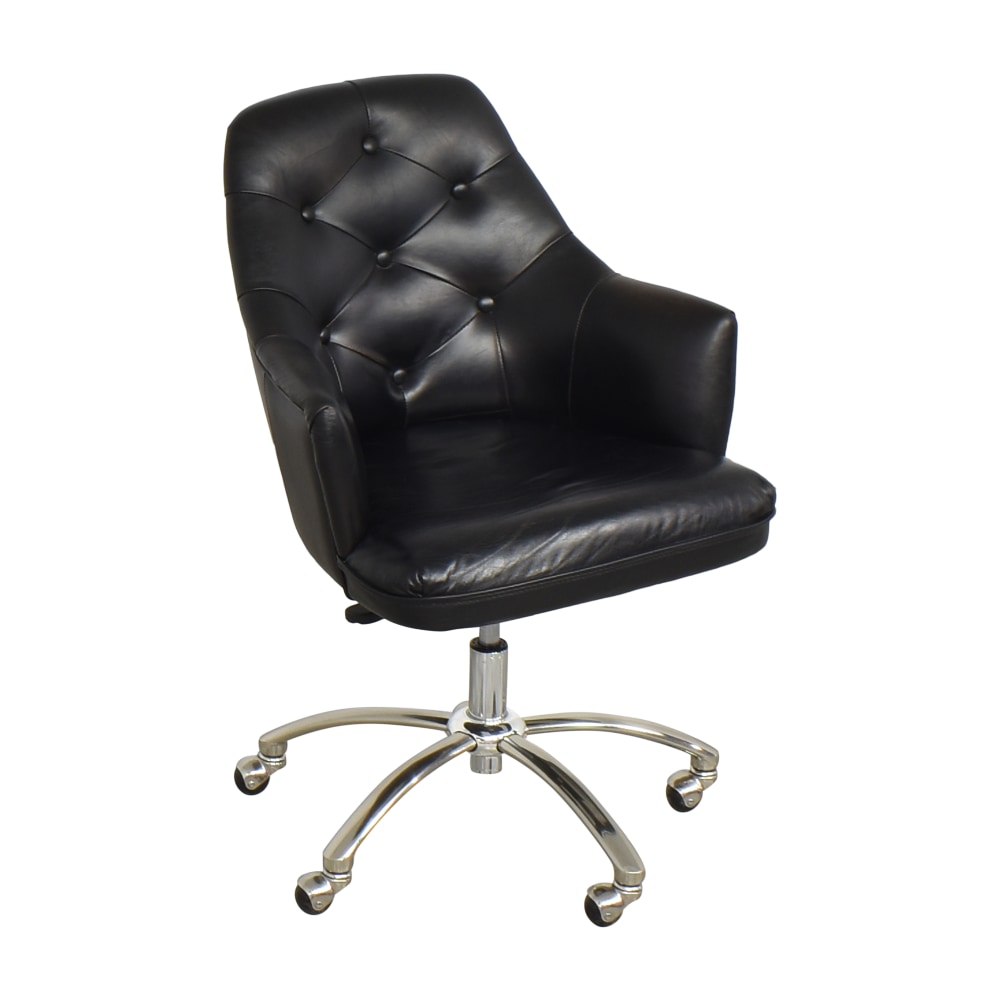 Everett Upholstered Swivel Desk Chair