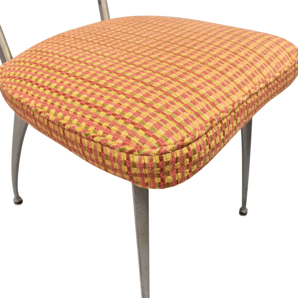  Custom Upholstered Vintage Modern Dining Chairs  Chairs