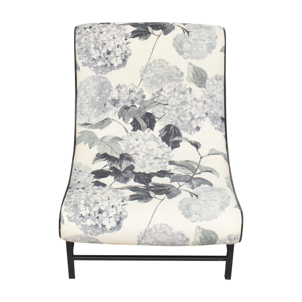  Floral Scroll Chair