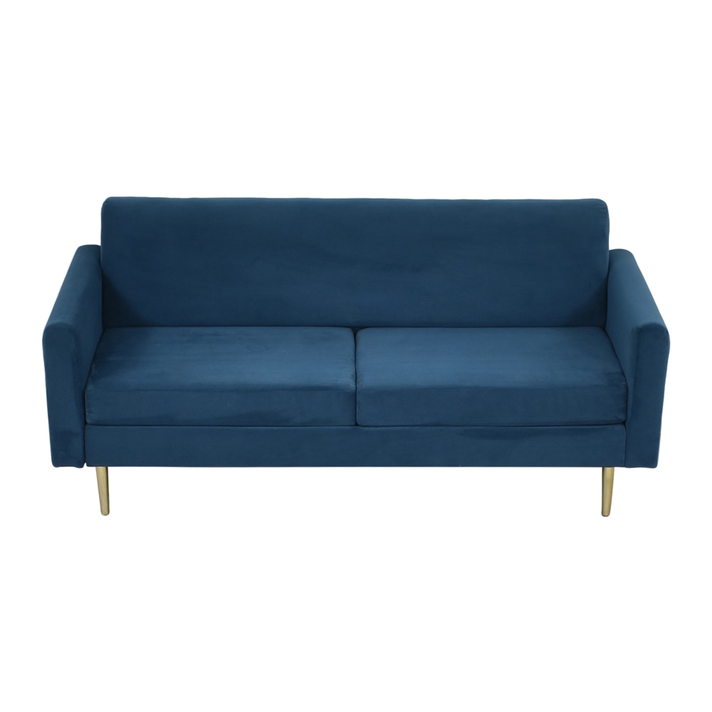 West Elm Olive Sofa 46 Off Kaiyo