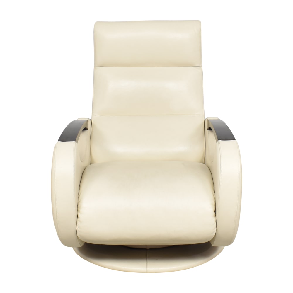 Amani Leather Pillow Back Recliner Chair