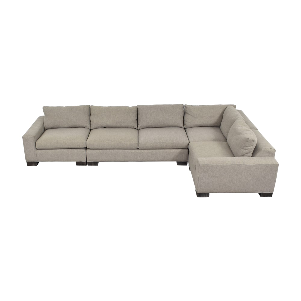 58% OFF - Room & Board Room & Board Modern Sectional / Sofas