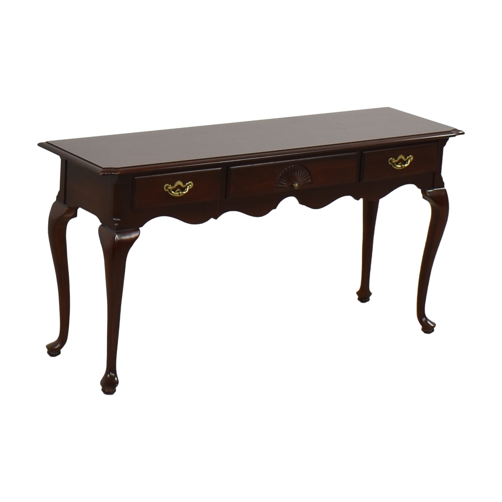 Thomasville Three Drawer Console Table