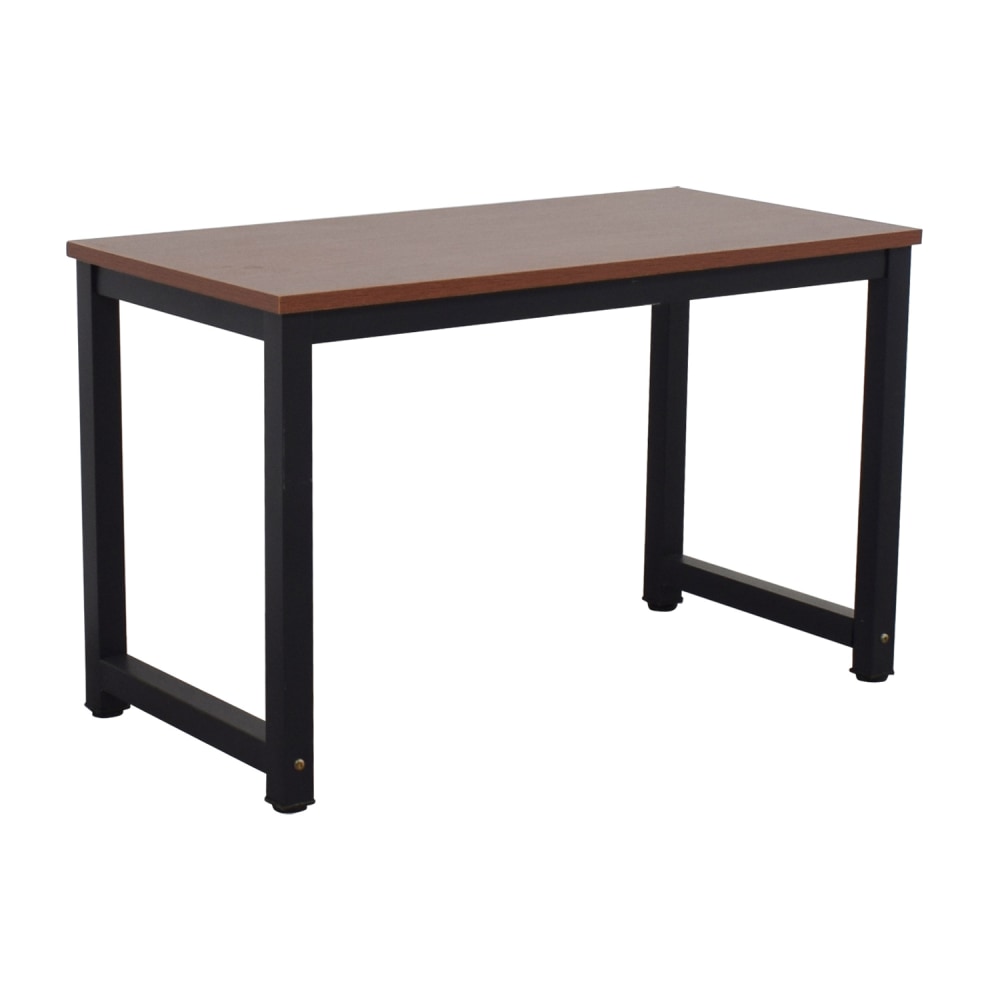 Tribesigns Tribesigns Teak Desk nj