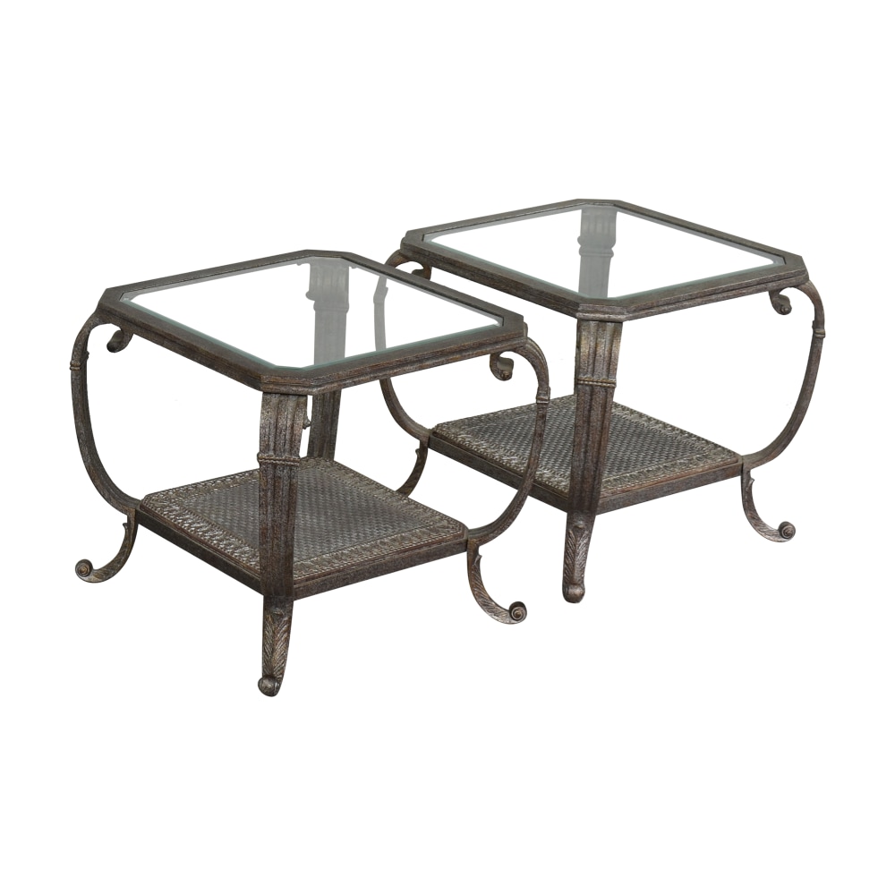  French Style Scrolled End Tables coupon
