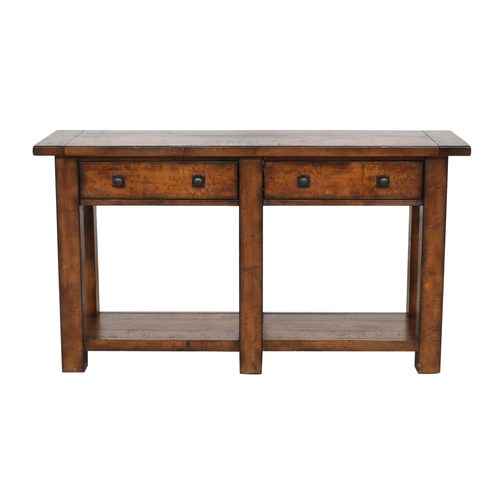 Pottery Barn Benchwright Console Table 