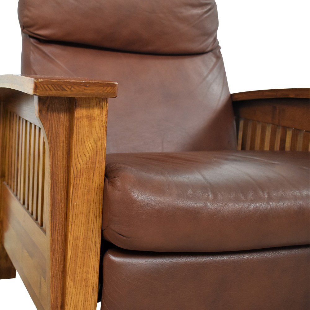 Barcalounger Mission (Craftsman II) Recliner Chair - Leather