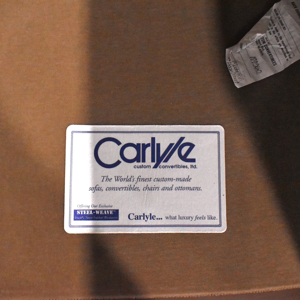 Carlyle Carlyle Transitional Upholstered Sofa Chaise nj