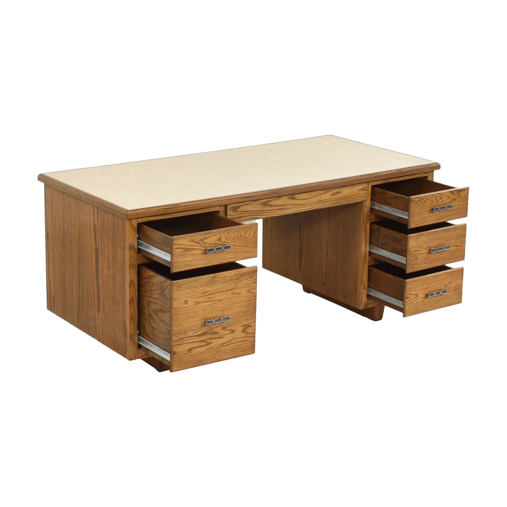 buy Mid Century Style Writing Desk    Tables