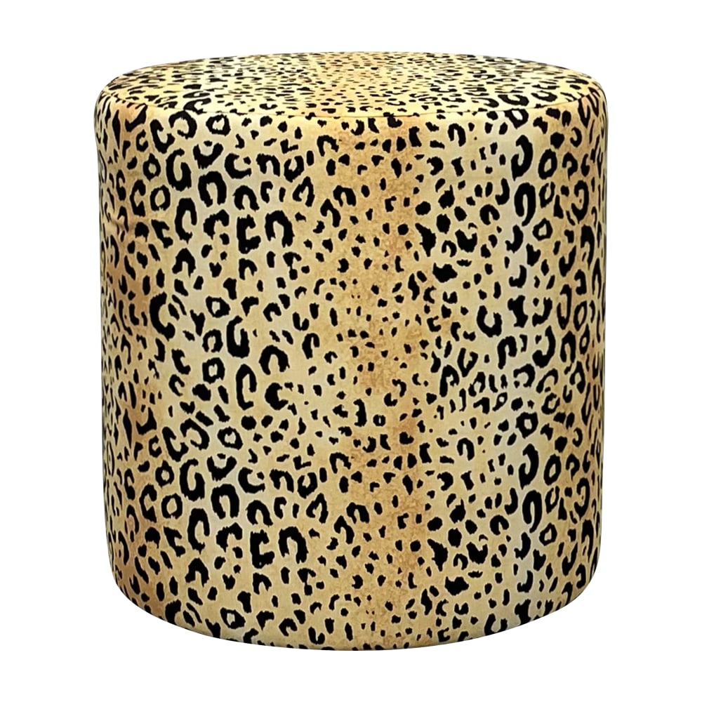 Main image for The Inside Leopard Drum Ottoman