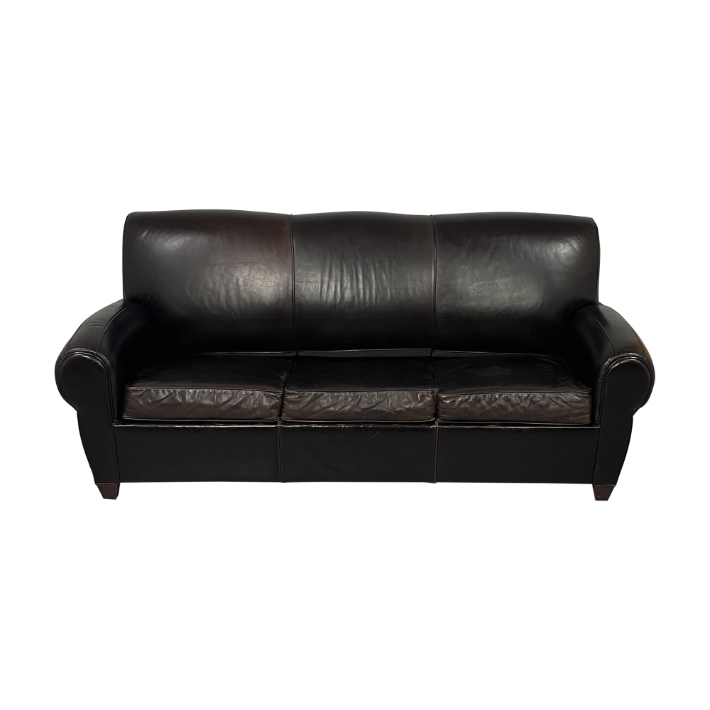 Pottery Barn Manhattan Roll Arm Sleeper Sofa, 60% Off