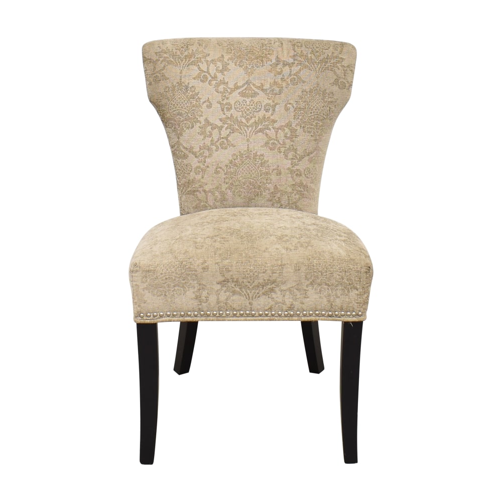Cynthia Rowley Contemporary Tapered Back Accent Chair | 68% Off | Kaiyo