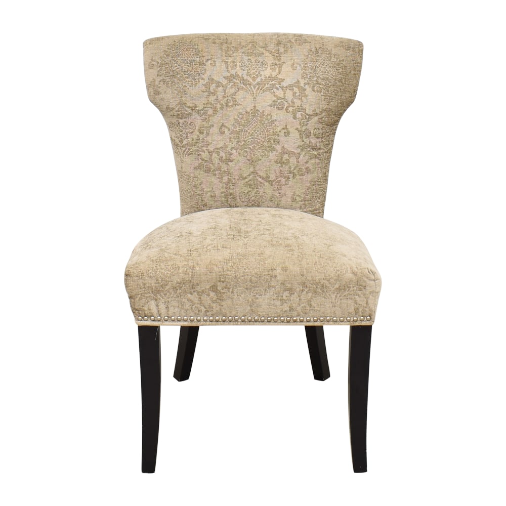 Cynthia Rowley Contemporary Tapered Back Accent Chair | 53% Off | Kaiyo