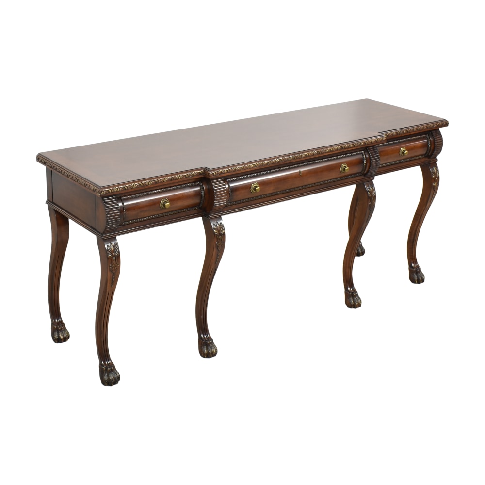Century Furniture Century Furniture Savoy Chippendale Console Table  nj