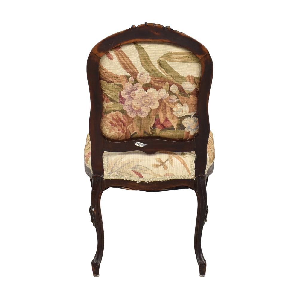 ABC Carpet & Home ABC Carpet & Home Vintage Louis XV Accent Chair  dimensions