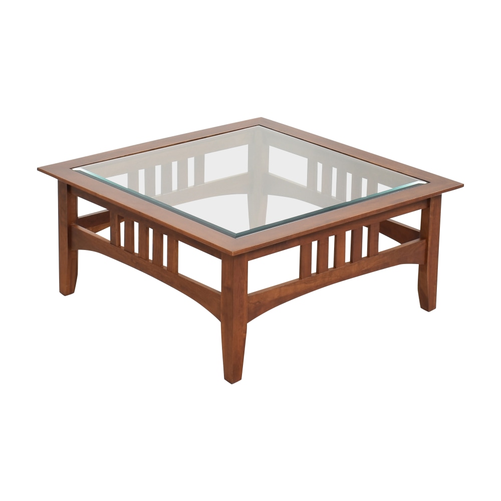 Ethan Allen Ethan Allen American Impressions Coffee Table  brown