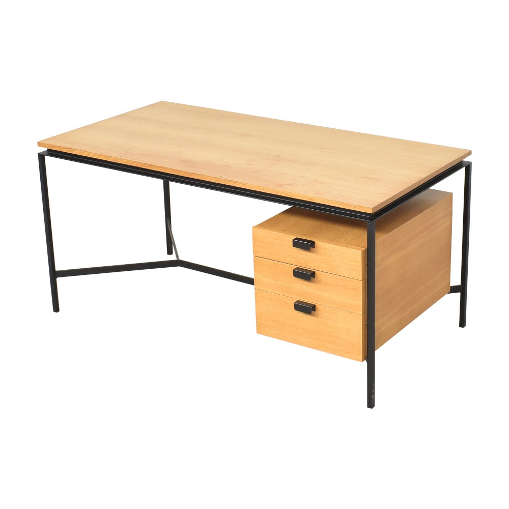 Vintage Pierre Paulin-Style Mid Century Modern Writing Desk | 59% Off ...